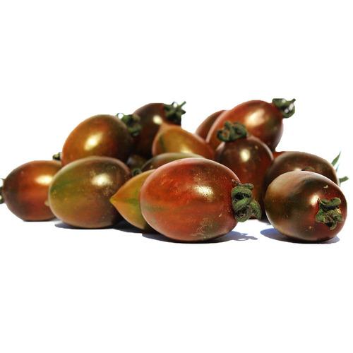 עגבניות שרי מנומרות ארוזות בנספק