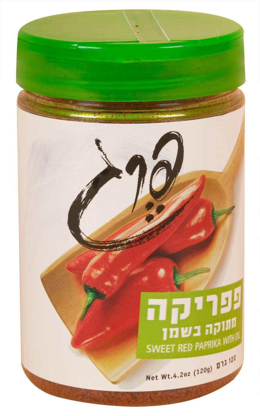 פפריקה מתוקה בשמן