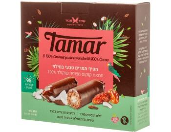 מארז חטיפי תמרים במילוי חמאת קוקוס בציפוי שוקולד 100%