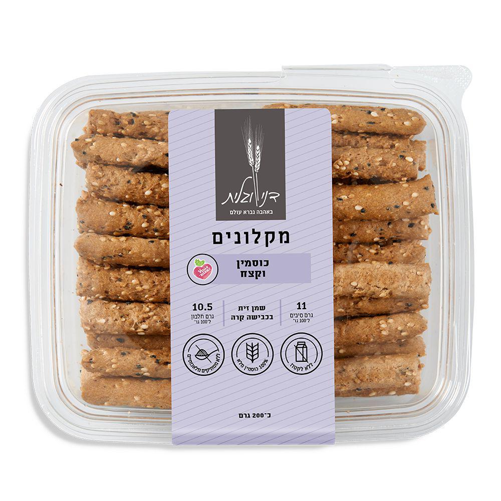 מקלוני כוסמין וקצח