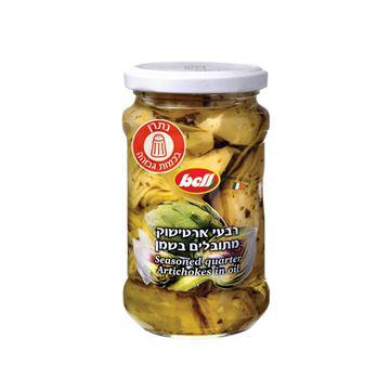 רבעי ארטישוק מתובלים בשמן