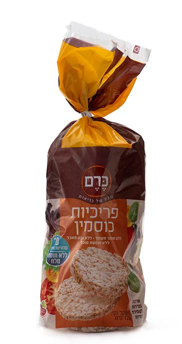 פריכיות כוסמין ללא מלח 