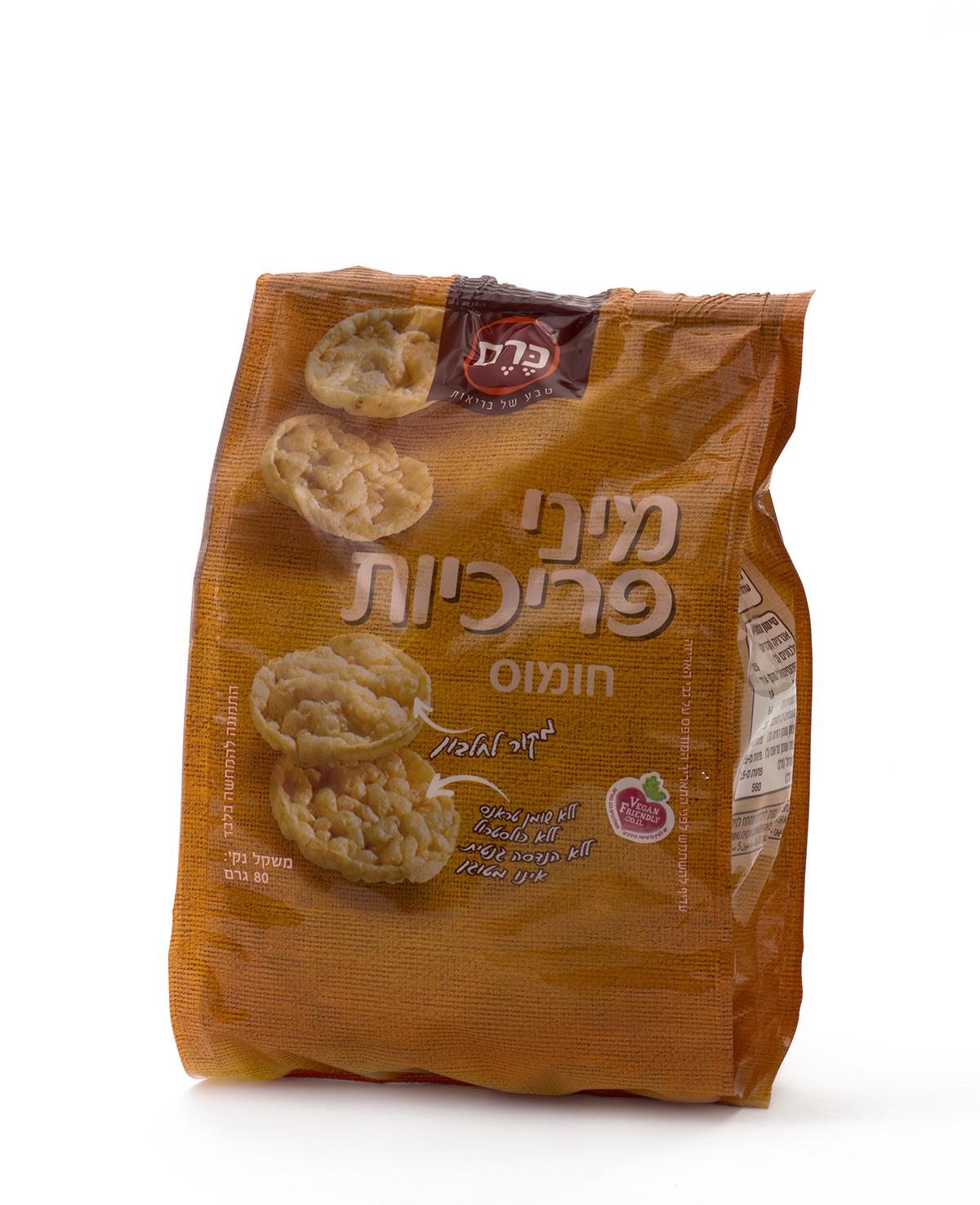 מיני פריכיות חומוס