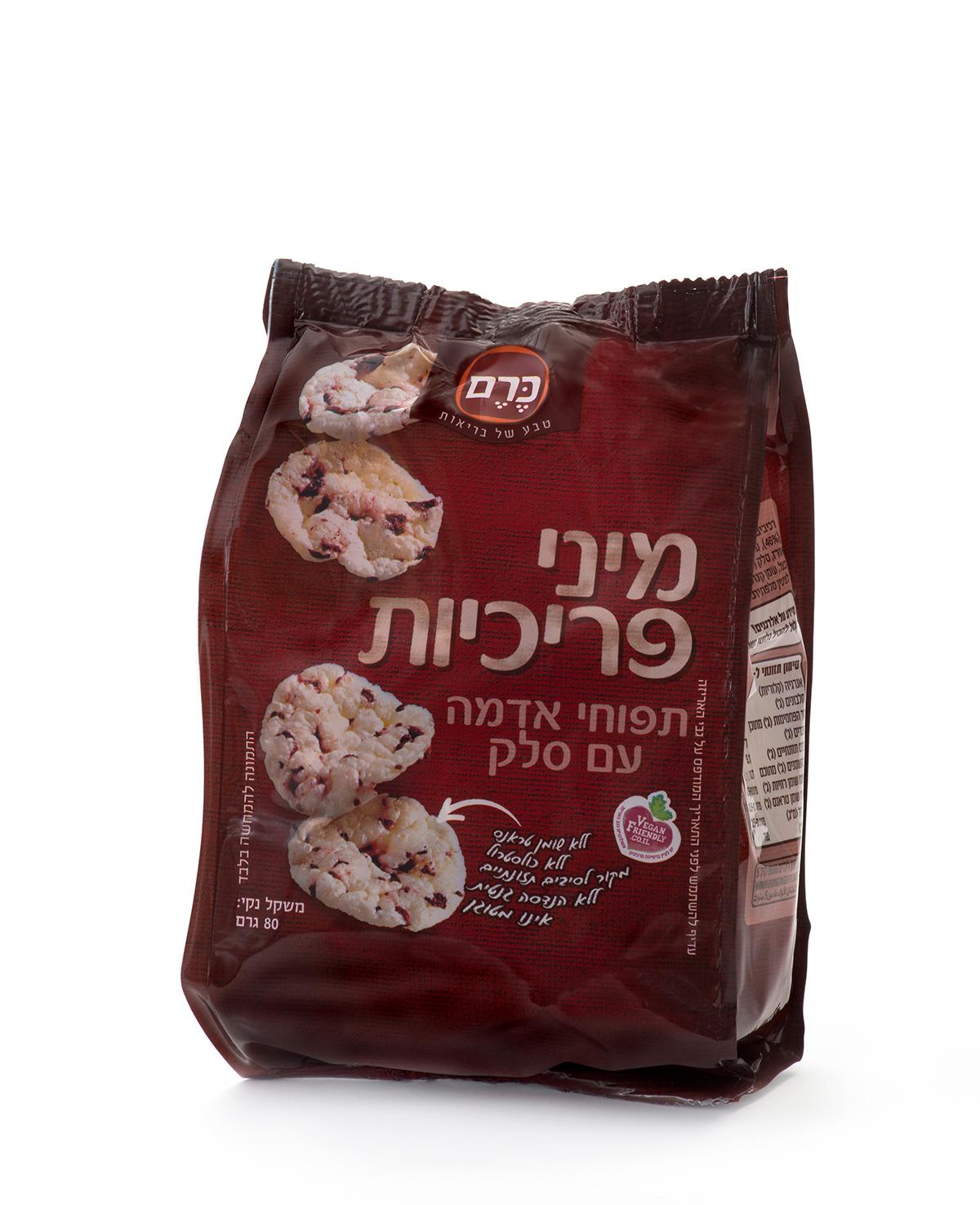 מיני פריכיות תפו"א וסלק