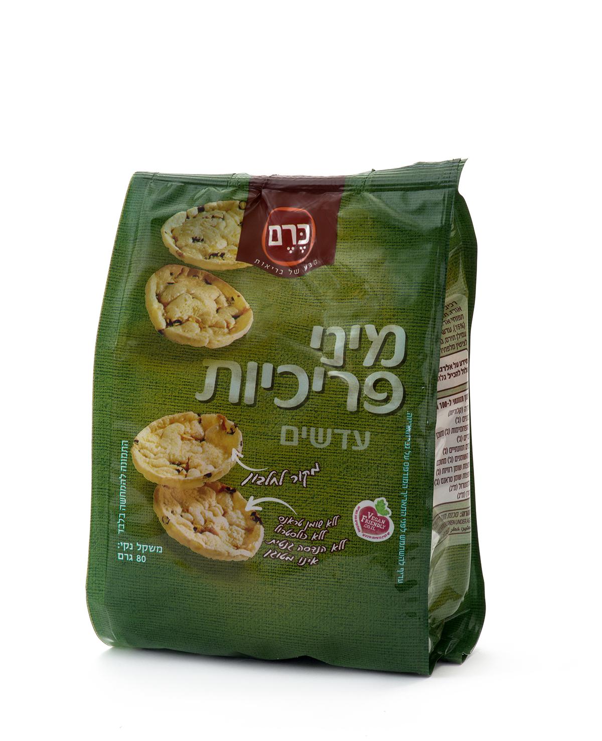 מיני פריכיות עדשים