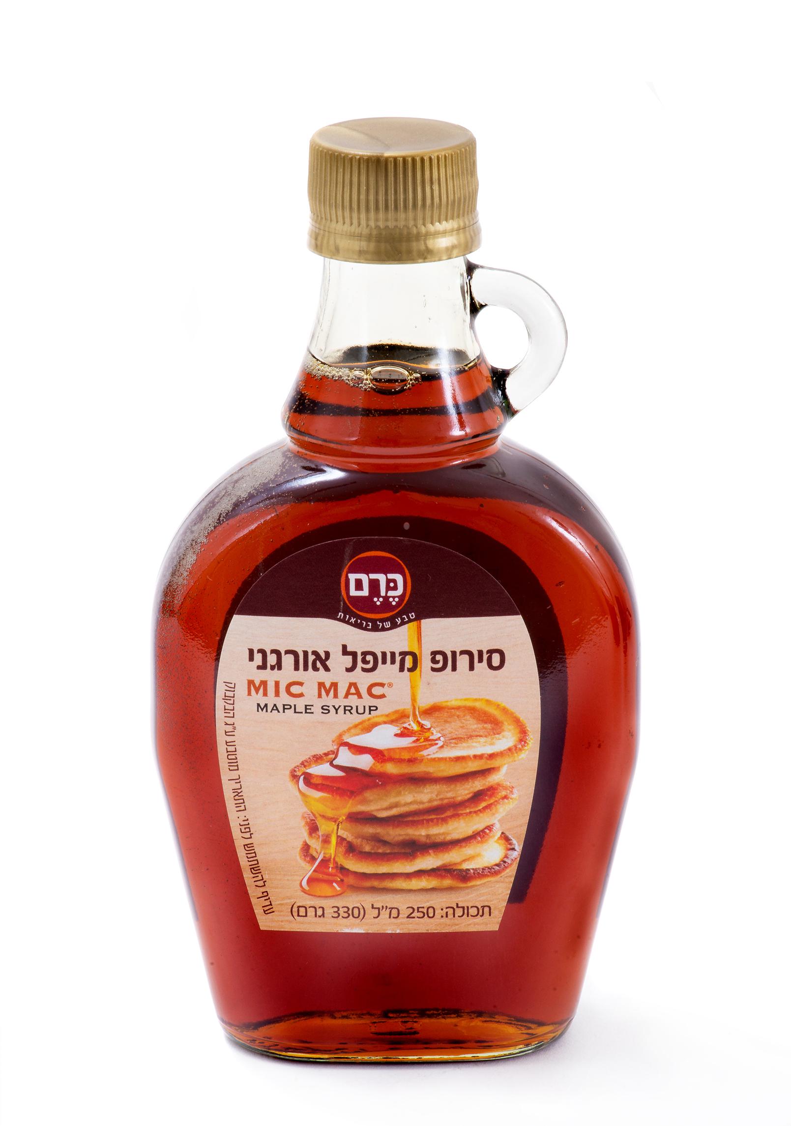 סירופ מייפל אורגני